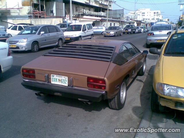 Lamborghini Urraco spotted in Ramat-gan, Israel
