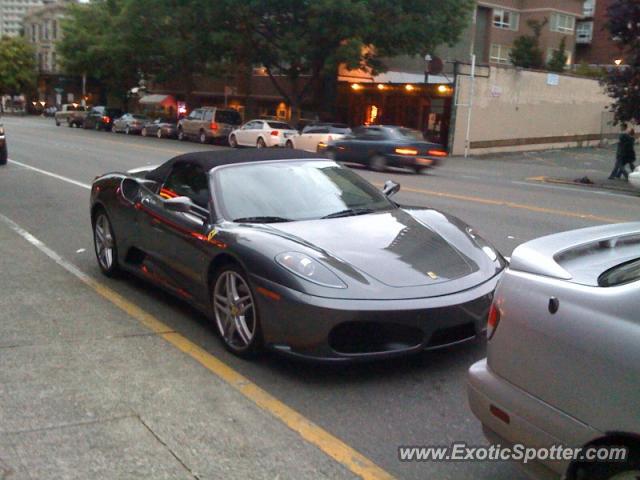 Ferrari F430 spotted in Seattle, United States