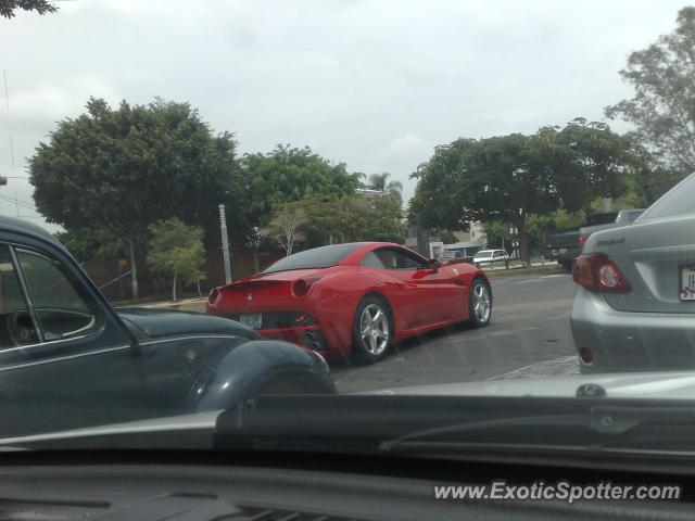 Ferrari California spotted in Guadalajara, Mexico