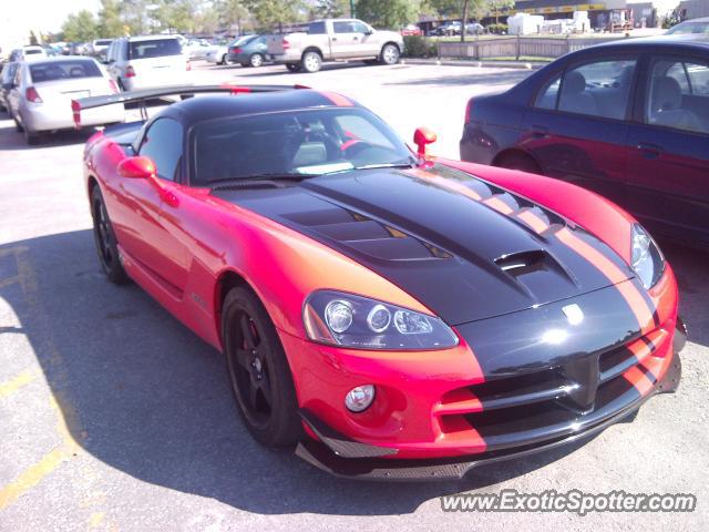 Dodge Viper spotted in Winnipeg, Canada