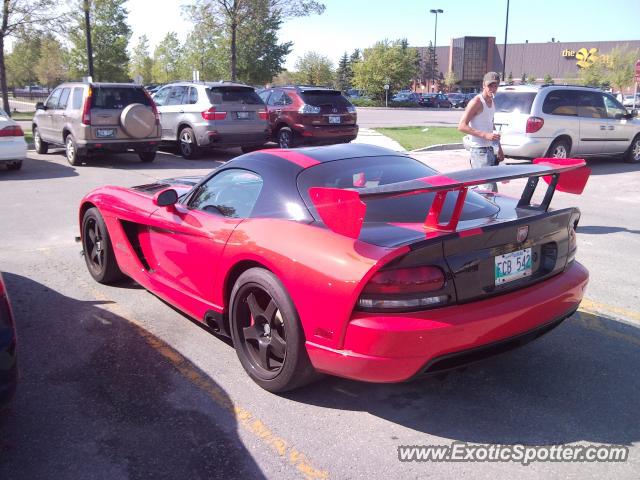 Dodge Viper spotted in Winnipeg, Canada