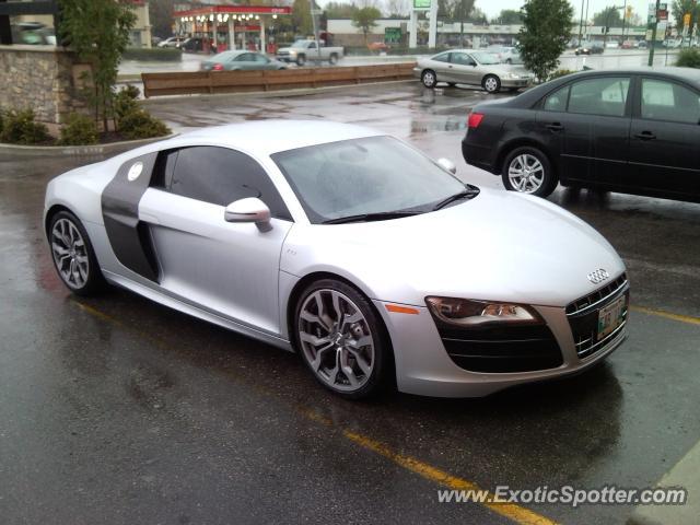 Audi R8 spotted in Winnipeg, Canada