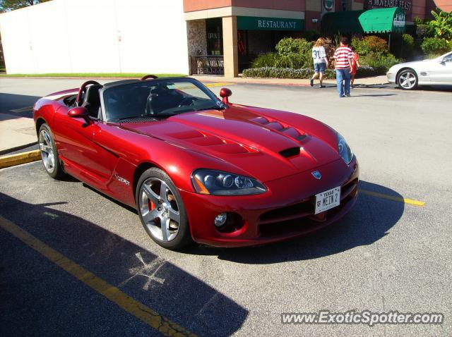 Dodge Viper spotted in Houston, Texas