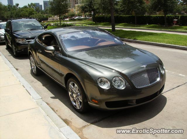 Bentley Continental spotted in Houston, Texas