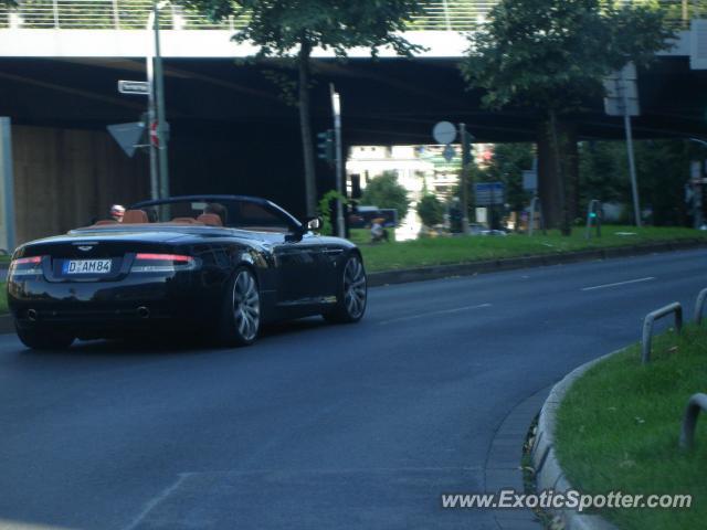 Aston Martin DB9 spotted in Dusseldorf, Germany
