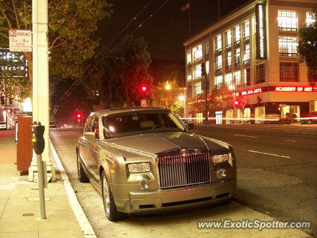 Rolls Royce Phantom spotted in San Francisco, California