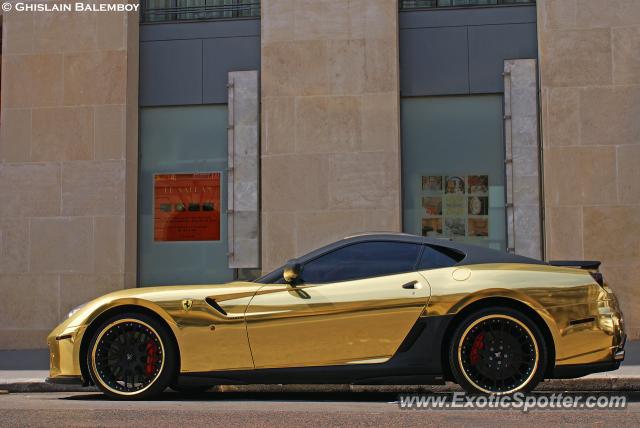 Ferrari 599GTB spotted in Paris, France