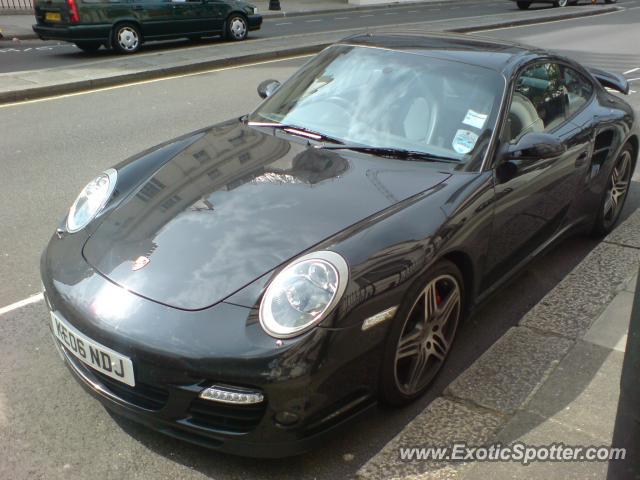 Porsche 911 Turbo spotted in London, United Kingdom
