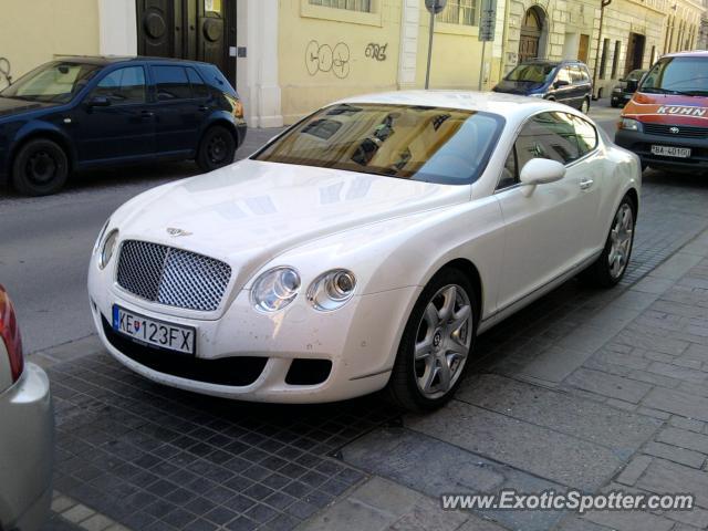 Bentley Continental spotted in Kosice, Slovakia