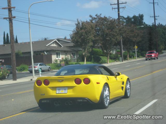 Chevrolet Corvette ZR1 spotted in Brea, California