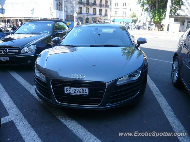Audi R8 spotted in Geneva, Switzerland