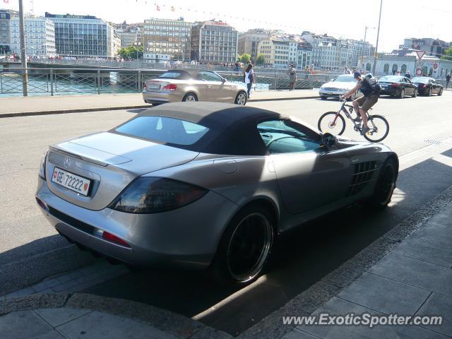 Mercedes SLR spotted in Geneva, Switzerland