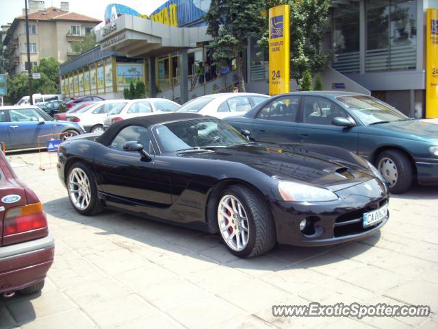 Dodge Viper spotted in Sofia, Bulgaria