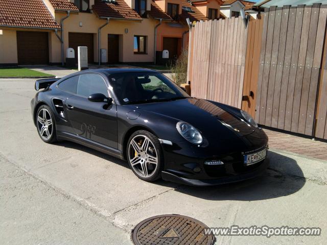 Porsche 911 Turbo spotted in Kosice, Slovakia