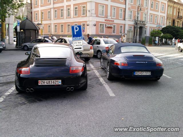 Porsche 911 spotted in Kosice, Slovakia