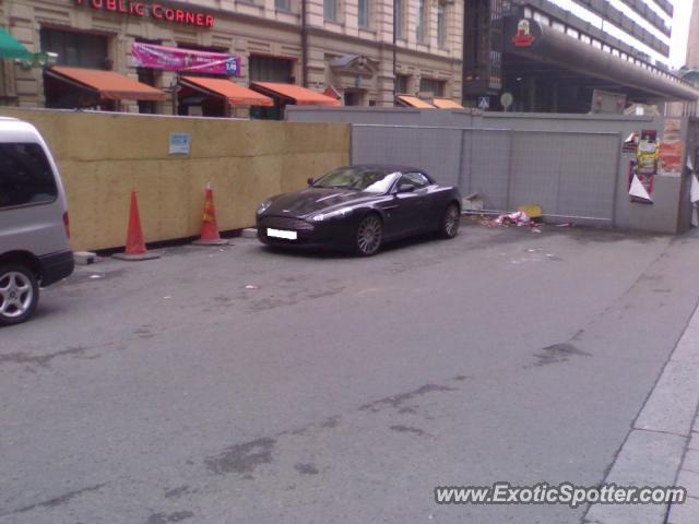 Aston Martin DB9 spotted in Helsinki, Finland