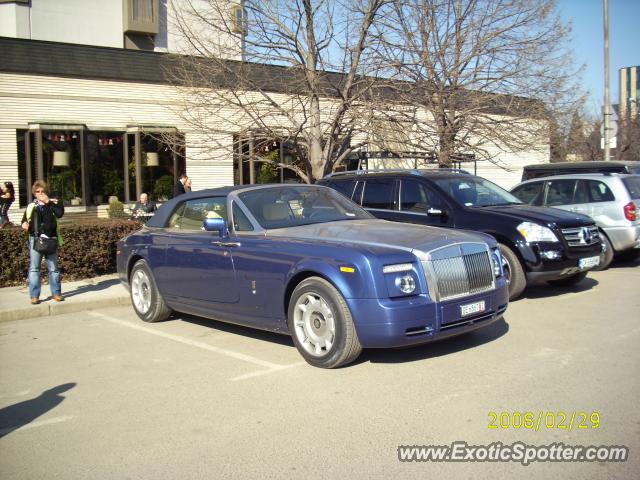 Rolls Royce Phantom spotted in Sofia, Bulgaria