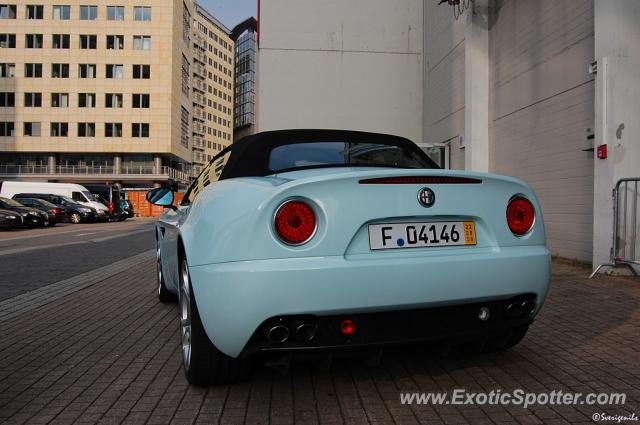 Alfa Romeo 8C spotted in Frankfurt, Germany