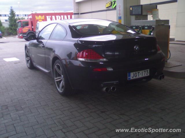 BMW M6 spotted in Espoo, Finland
