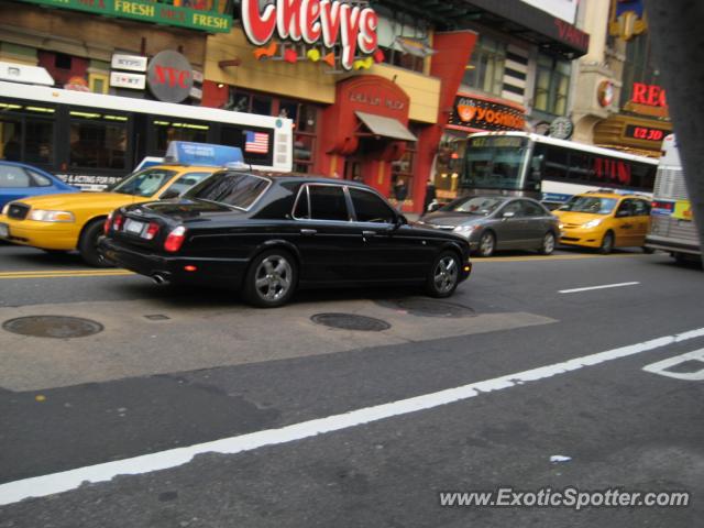 Bentley Arnage spotted in Manhattan, New York