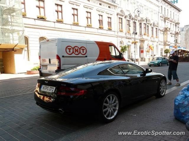 Aston Martin DB9 spotted in Lodz, Poland
