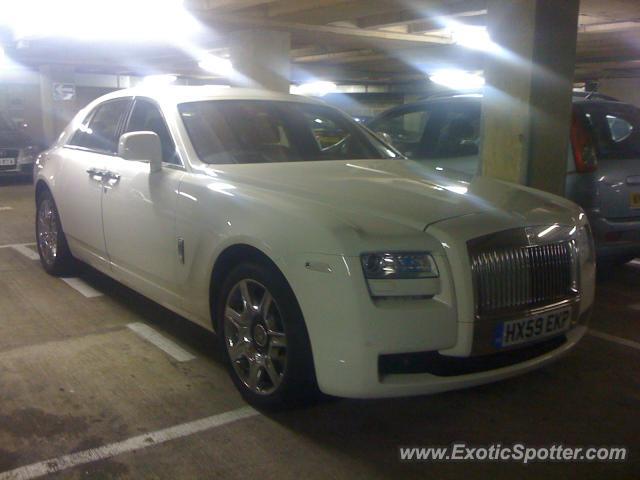 Rolls Royce Ghost spotted in Bristol, United Kingdom