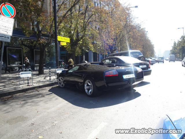 Lamborghini Murcielago spotted in Sofia, Bulgaria