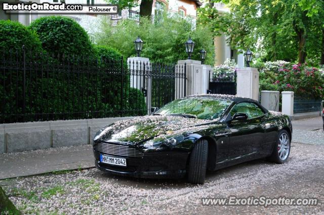 Aston Martin DB9 spotted in Hamburg, Germany