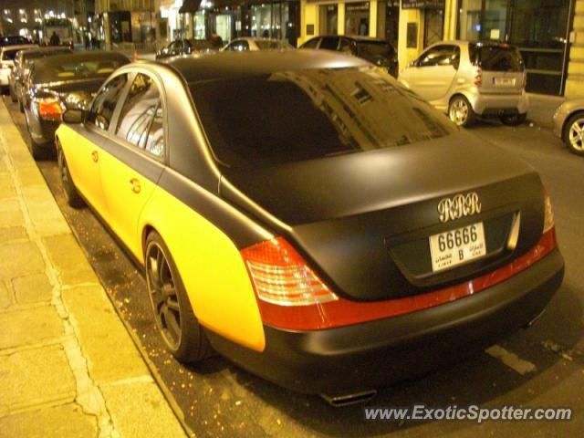 Mercedes Maybach spotted in Paris, France