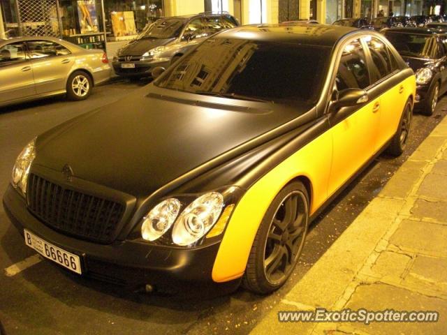 Mercedes Maybach spotted in Paris, France