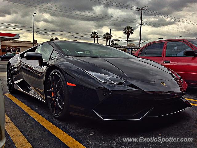 Lamborghini Huracan spotted in Northridge, California