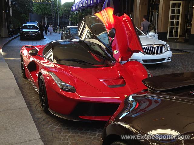 Ferrari LaFerrari spotted in Beverly Hills, California