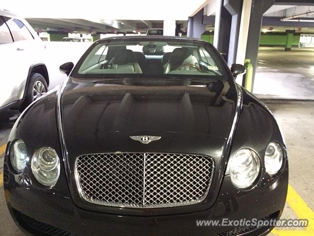 Bentley Continental spotted in Houston, Texas