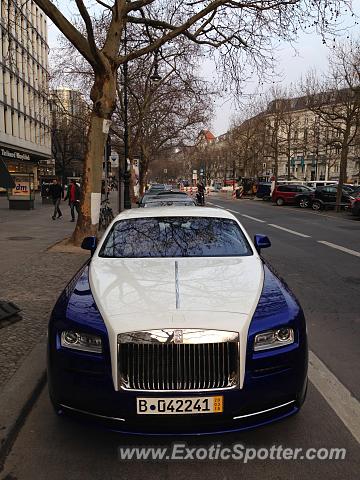 Rolls-Royce Wraith spotted in Berlin, Germany