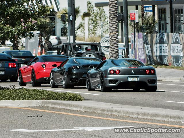 Ferrari 599GTB spotted in Jacksonville, Florida