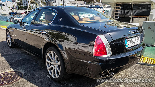 Maserati Quattroporte spotted in Platja d'Aro, Spain