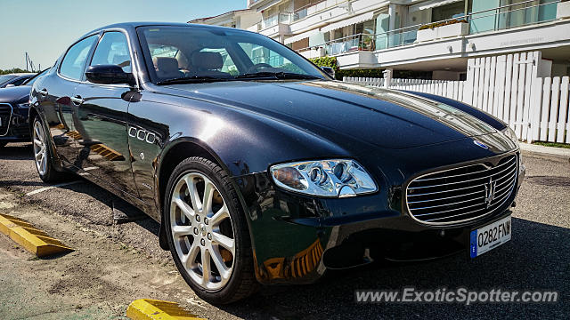 Maserati Quattroporte spotted in Platja d'Aro, Spain