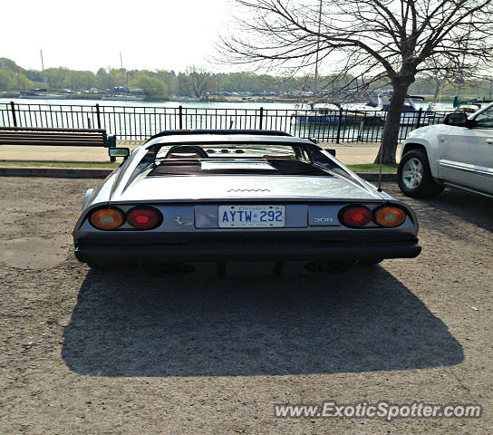 Ferrari 308 spotted in St.Catharines,On, Canada