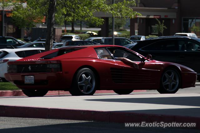 Ferrari Testarossa spotted in Sandy, Utah