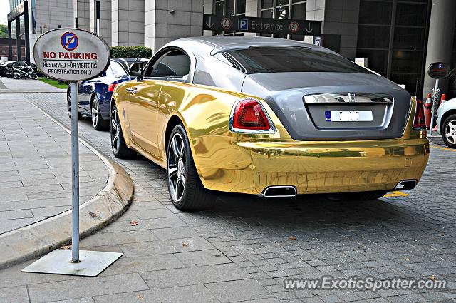 Rolls-Royce Wraith spotted in Bukit Bintang KL, Malaysia