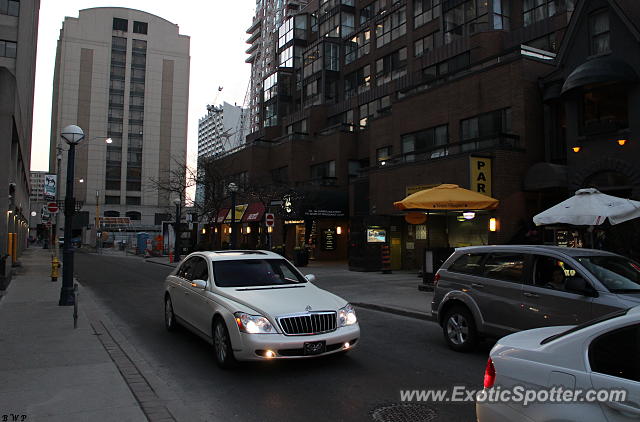 Mercedes Maybach spotted in Toronto, Canada