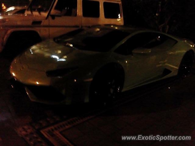 Lamborghini Huracan spotted in Miami, Florida