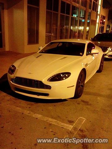 Aston Martin Vantage spotted in Miami, Florida