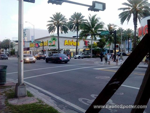 Bentley Mulsanne spotted in Miami, Florida