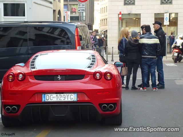 Ferrari F430 spotted in Milano, Italy