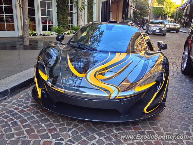 Mclaren P1 spotted in Beverly Hills, California