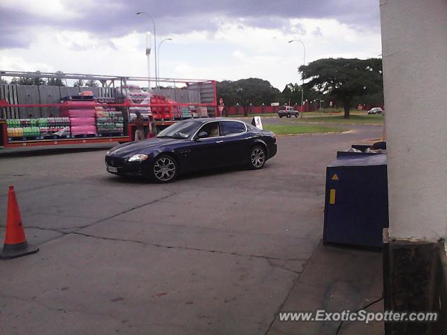 Maserati Quattroporte spotted in Sandton, South Africa