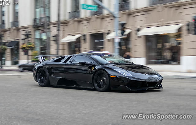 Lamborghini Murcielago spotted in Beverly Hills, California