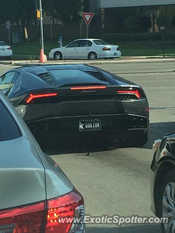 Lamborghini Huracan spotted in Houston, Texas