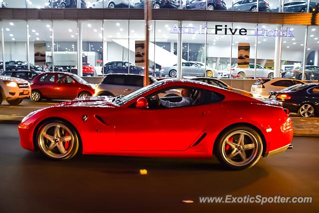 Ferrari 599GTB spotted in Sydney, Australia